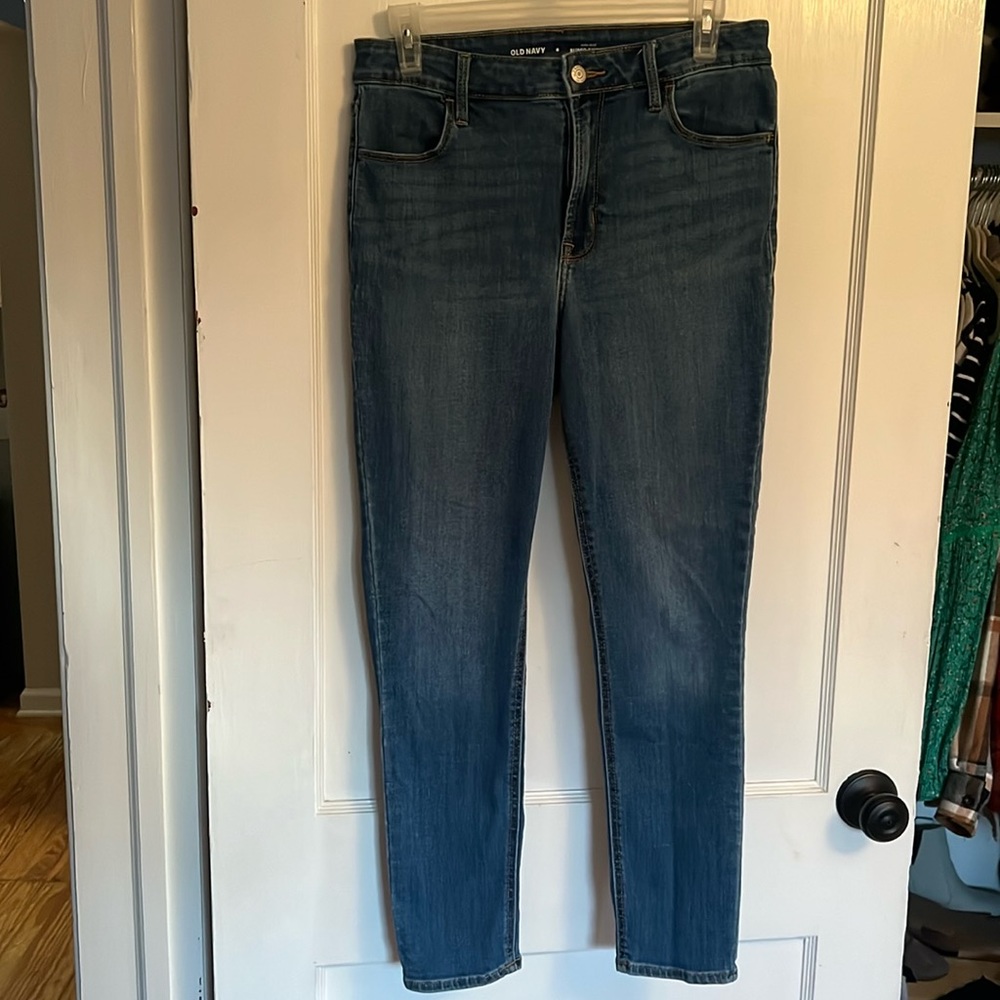 Old navy high rise super skinny